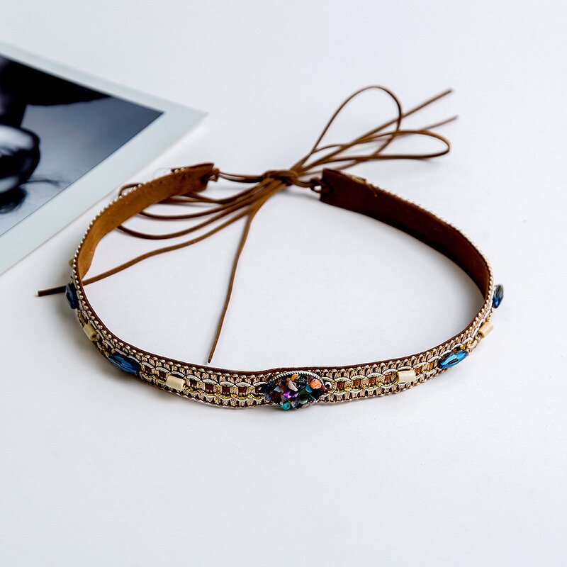 Hatband Manufacturer - OEM/ODM Custom Crystal Fleece Cowboy Western Belt