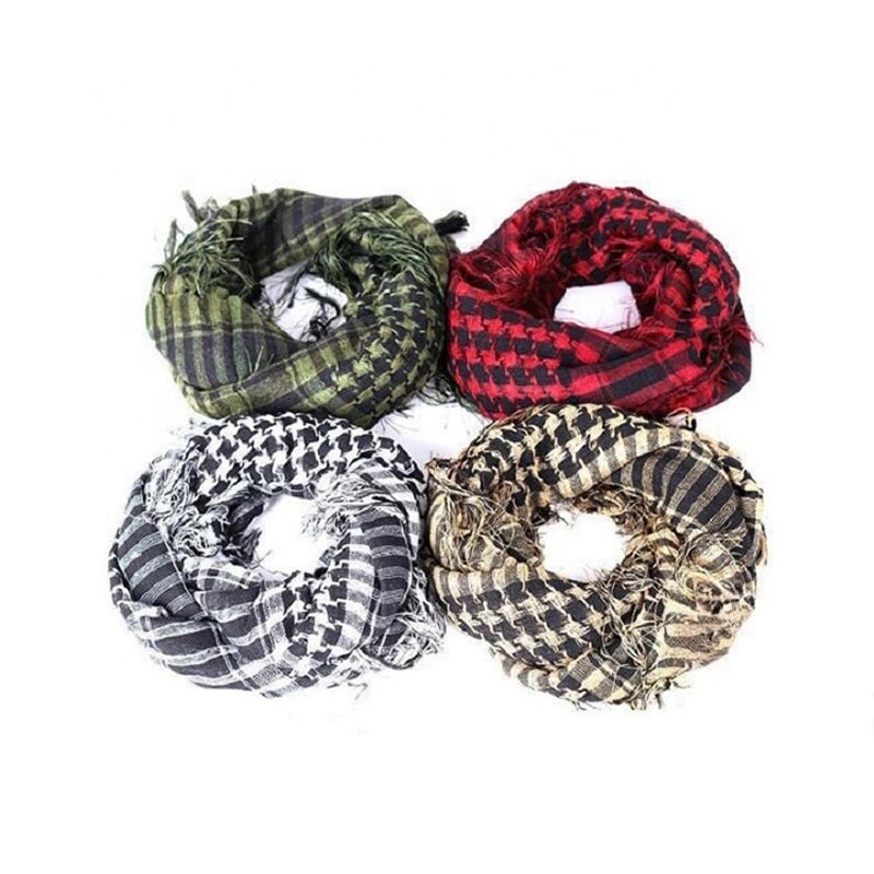 Arab Scarf Manufacturer - OEM/ODM Custom 100% Polyester Desert Keffiyeh