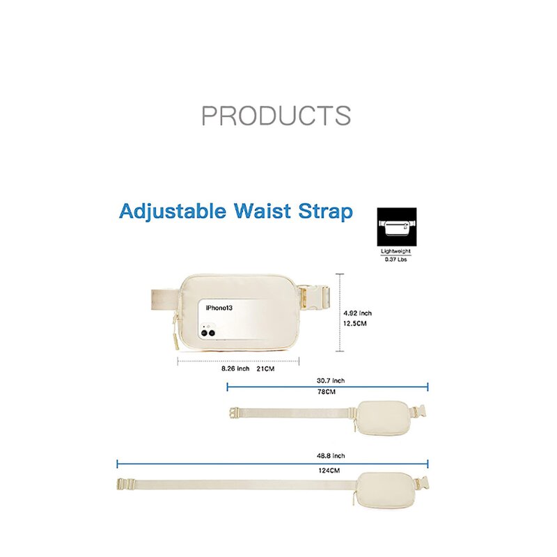 Waist Bag Manufacturer - OEM/ODM Custom Small Crossbody Fanny Pack Purse