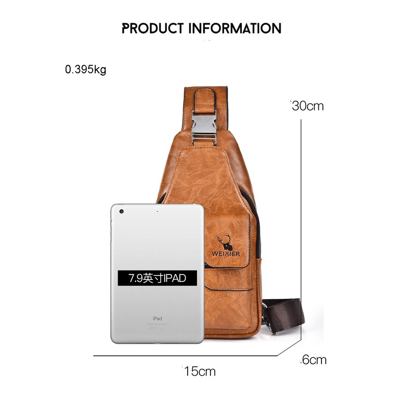 Messenger Bag Manufacturer - OEM/ODM Custom Large Capacity PU Crossbody