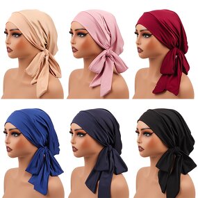 Muslim Scarf Manufacturer - OEM/ODM Custom Solid Color Islamic Arab Headscarf