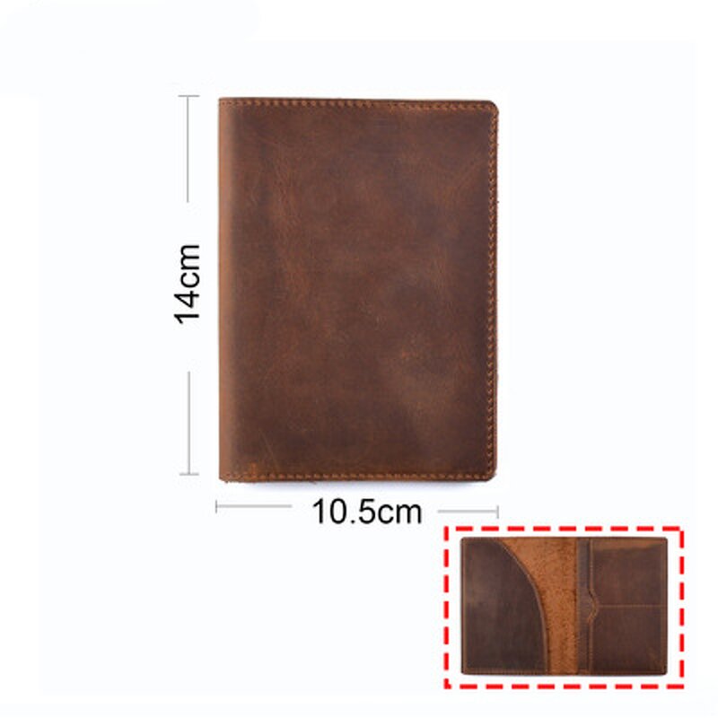 Leather Wallet Manufacturer - OEM/ODM Custom Vintage Genuine Cow Passport Holder