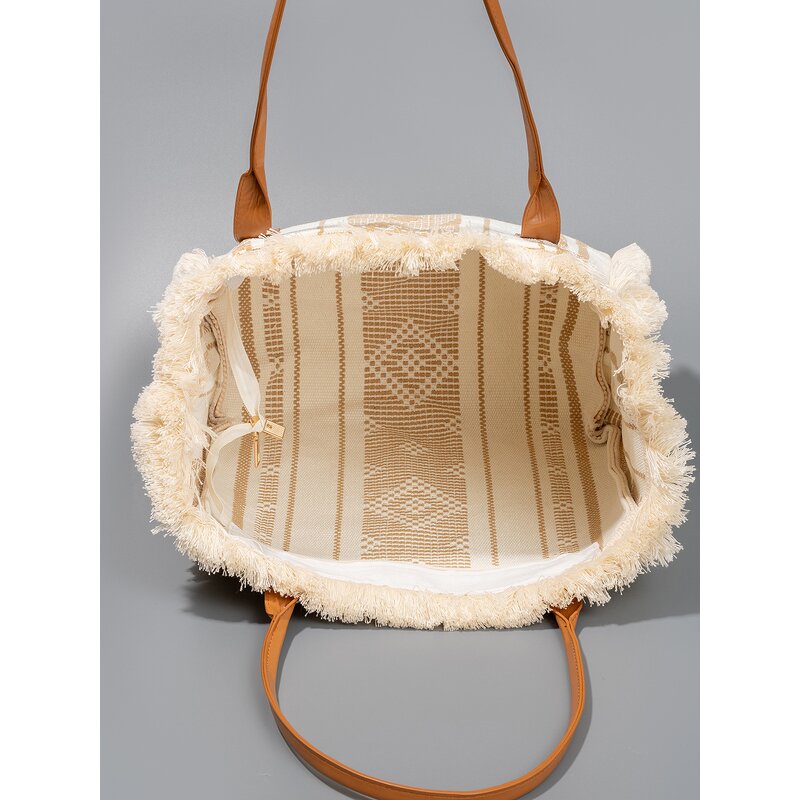 Tote Bag Manufacturer - OEM/ODM Custom Women's Waterproof Canvas Tassel Bag