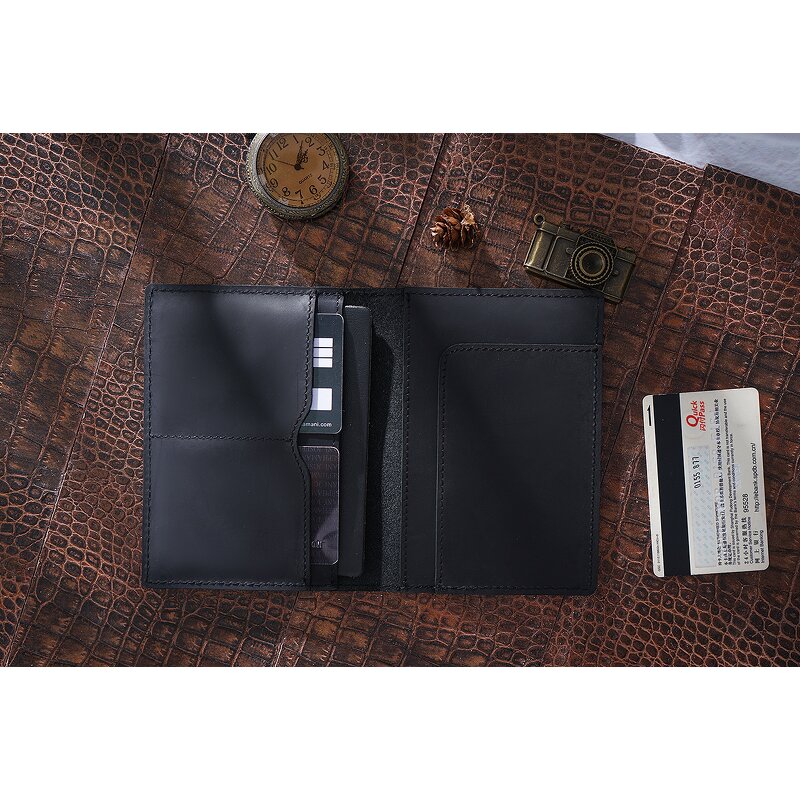Passport Holder Manufacturer - OEM/ODM Custom Handmade Cowhide Leather Wallet