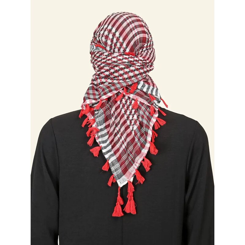 Shemagh Scarf Manufacturer - OEM/ODM Custom Arab Keffiyeh Cotton Neck Wrap