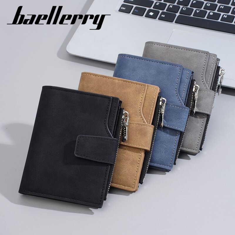 Wallet Manufacturer - OEM/ODM Custom Men's Eco-Friendly Button Closure Wallet