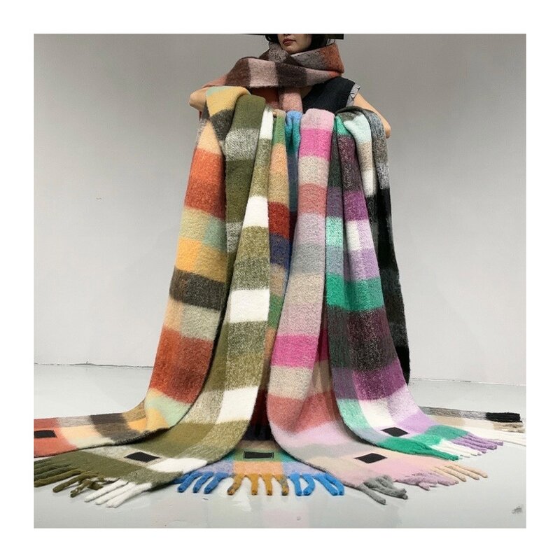 Cashmere Scarf Manufacturer - OEM/ODM Custom Winter Women Warm Wool Shawl