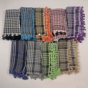 Shemagh Scarf Manufacturer - OEM/ODM Custom Arab Keffiyeh Cotton Neck Wrap