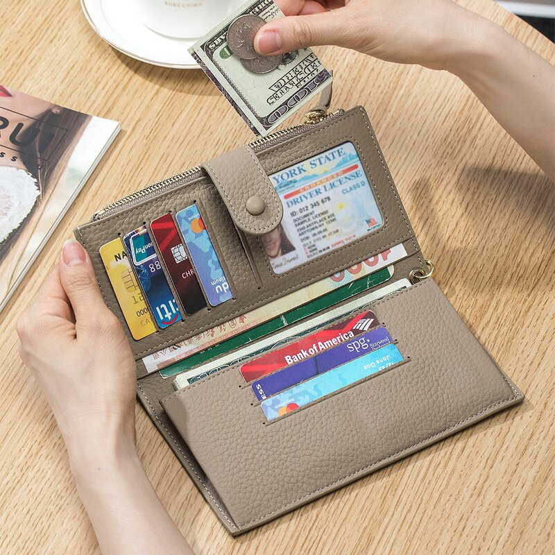 Leather Purse Manufacturer - OEM/ODM Custom Genuine Leather Waterproof Wallet