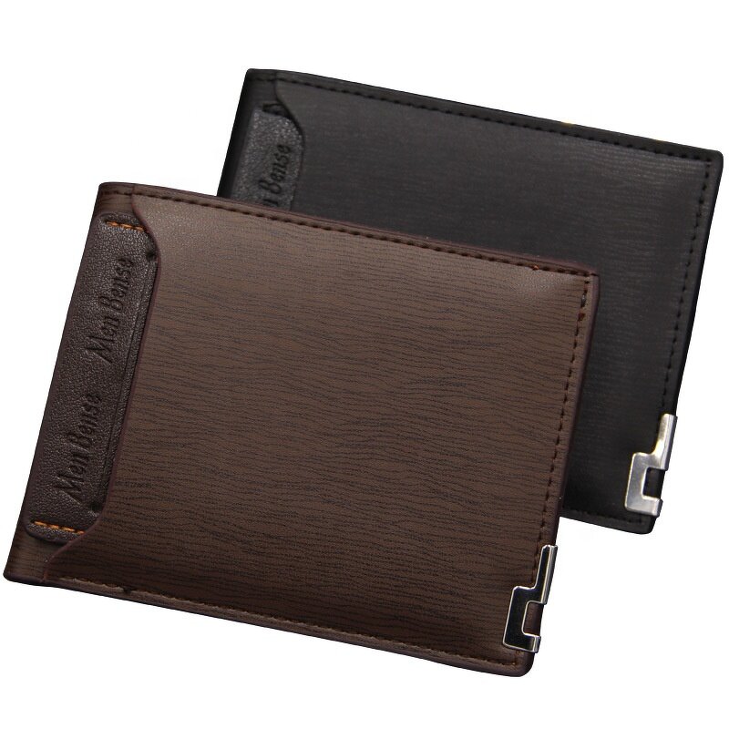Leather Wallet Manufacturer - OEM/ODM Custom Men's Vintage Clip Money Purse