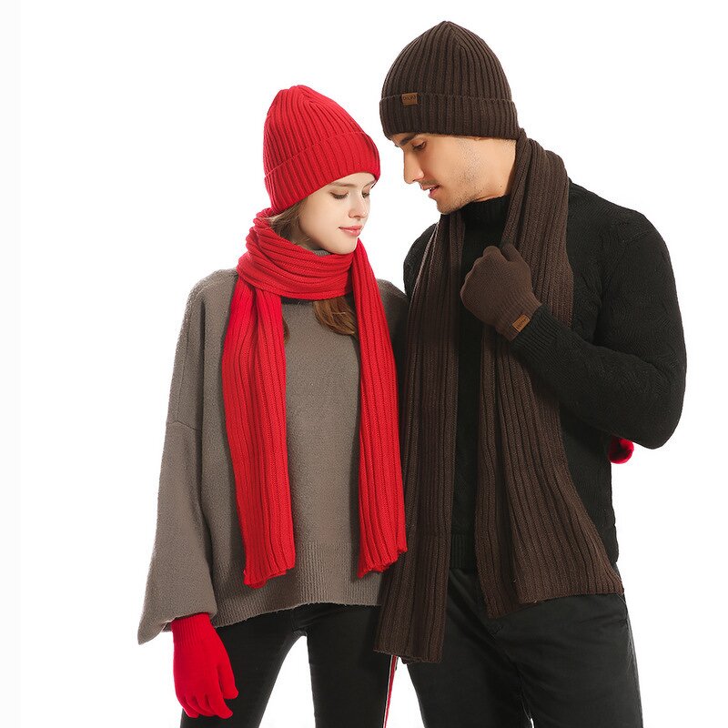 Winter Accessory Set Manufacturer - OEM/ODM Custom Beanie Scarf Gloves Touch Set