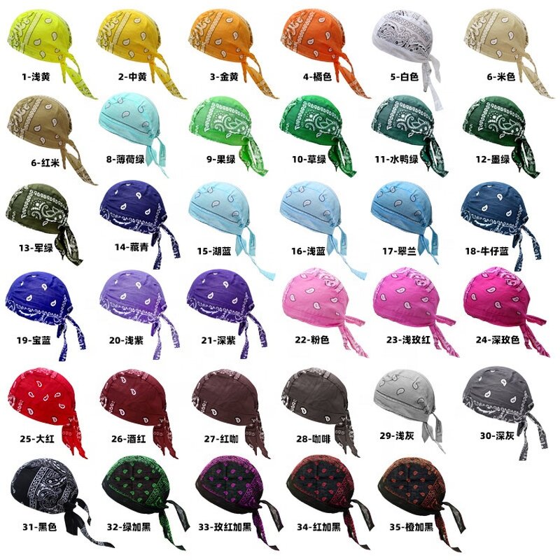 Do Rag Manufacturer - OEM/ODM Custom Sweat Wicking Helmet Liner Bandana
