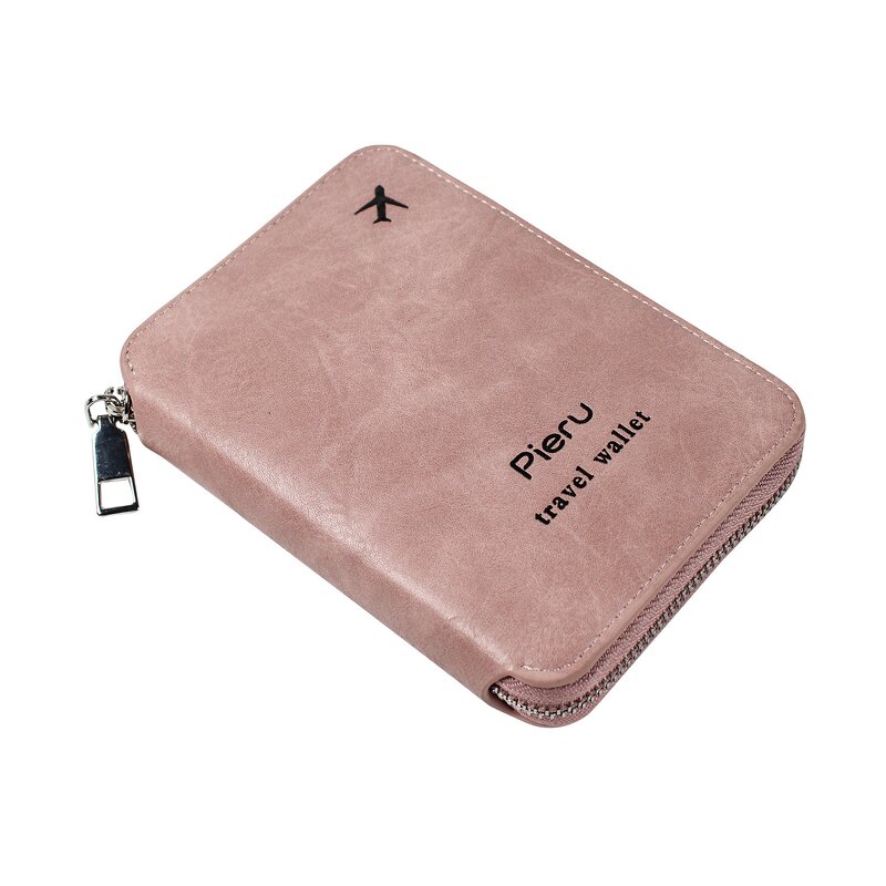 Passport Holder Manufacturer - OEM/ODM Custom Multi-Functional RFID Zipper Purse