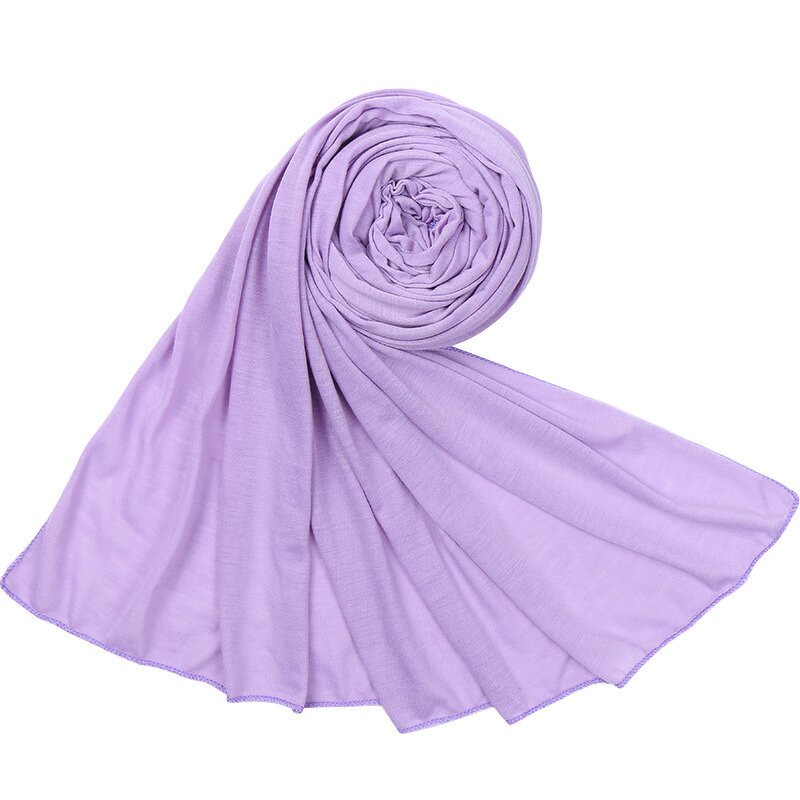 Hijab Shawl Manufacturer - OEM/ODM Custom Muslim Chiffon Solid Color Head Wrap
