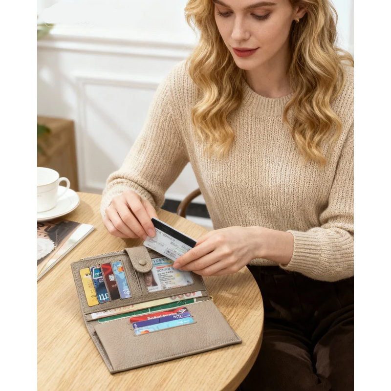 Leather Purse Manufacturer - OEM/ODM Custom Genuine Leather Waterproof Wallet