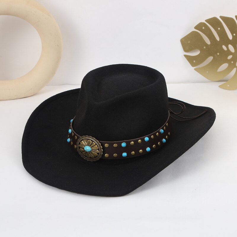 Cowboy Hat Band Manufacturer - OEM/ODM Custom Ethnic Western Turquoise Belt
