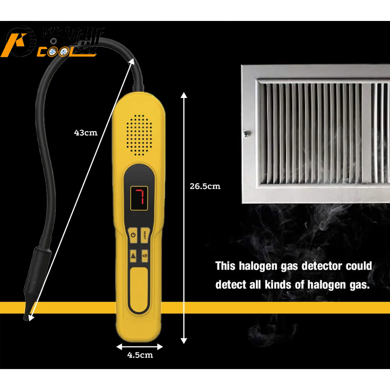 Gas Leak Detector Manufacturer - with Fluorescence Probe Kit