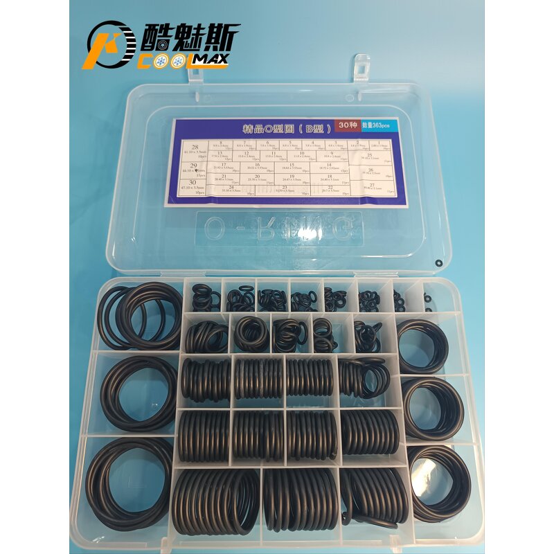 AC O-ring Repair Kit Supplier - 347pcs High Performance NBR