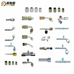 Car AC Connector Manufacturer - 90 Degree Bend Hose Adaptor
