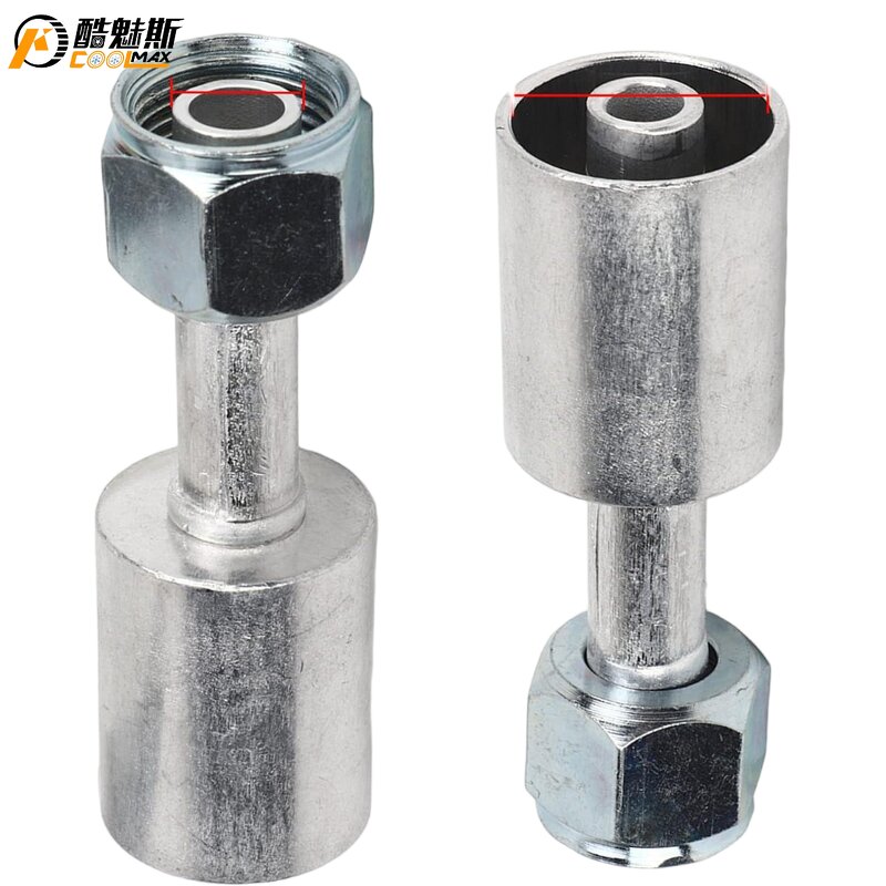AC Fitting Supplier - Female Oring 90 Degree Pipe Joints