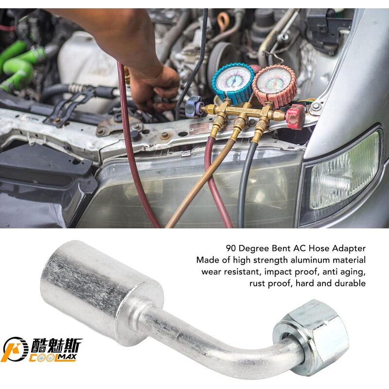 Auto AC Hose Fitting Factory - Beadlock Straight Aluminum Joint