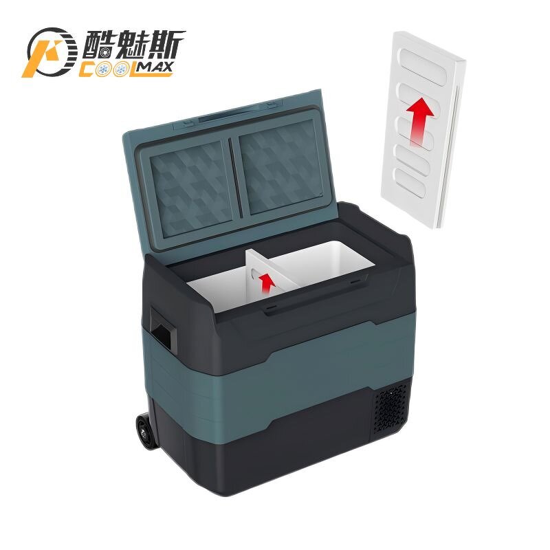 Portable Car Refrigerator Supplier - 50L Pull Rod with Wheels