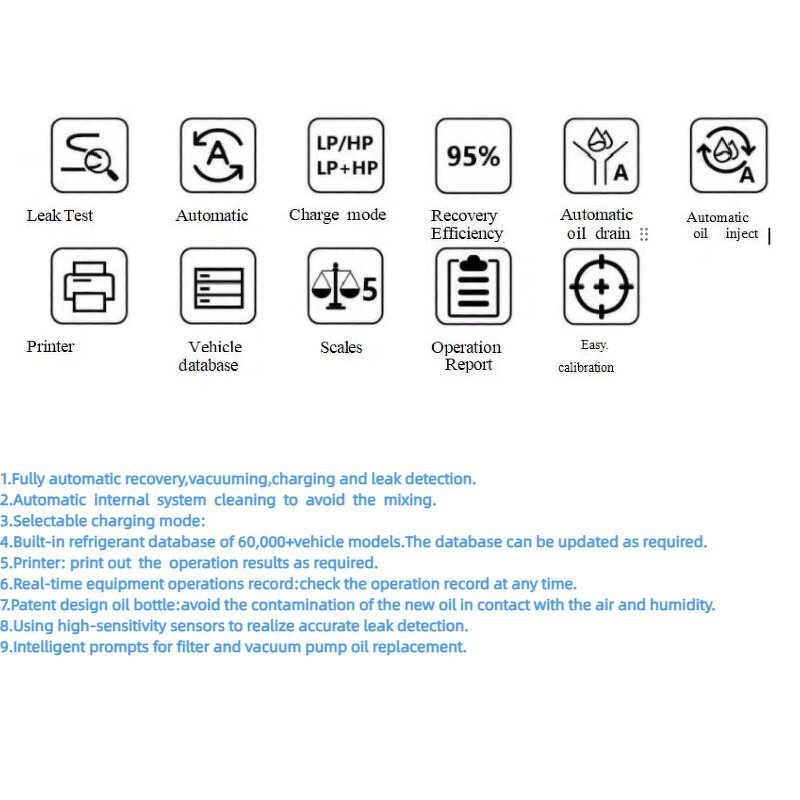 Automotive AC Recovery Machine Manufacturer - Portable Auto Repair