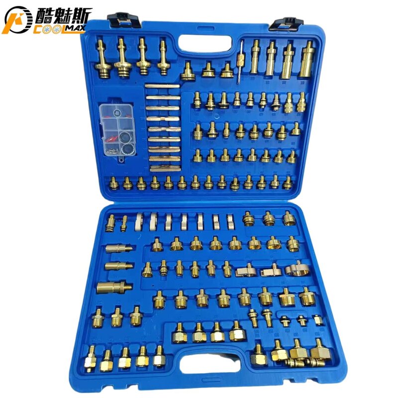 Auto AC Leak Repair Kit Factory - 114PCS for All Car Series