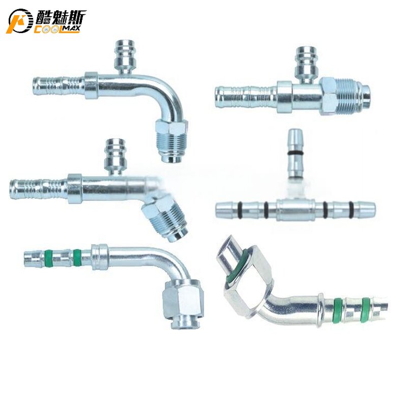 Car AC Connector Manufacturer - 90 Degree Bend Hose Adaptor