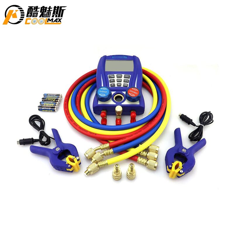 Digital Manifold Gauge Manufacturer - Multi-Refrigerant HVAC Set
