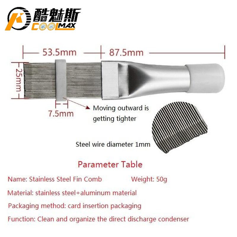 AC Fin Comb Supplier - Evaporator Coil Cleaning Tool