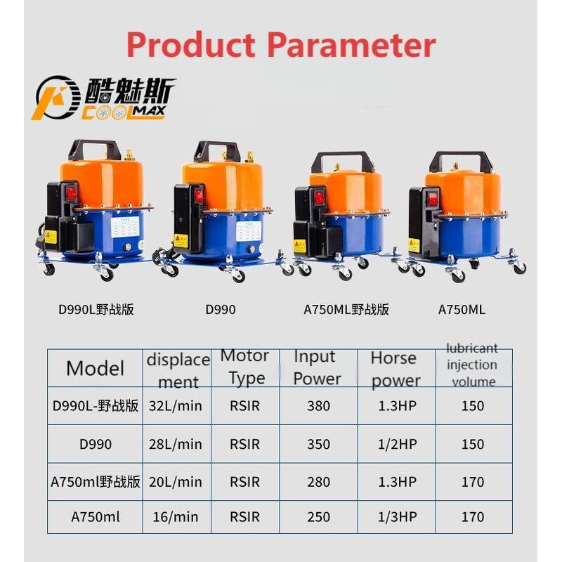 Automotive AC Vacuum Pump Supplier - 12V Oil Free Copper Motor