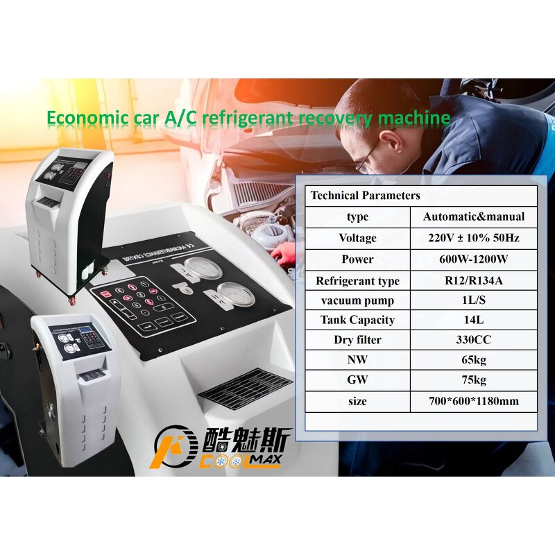 HVAC Refrigerant Recovery Machine Factory - Portable Tool Kit