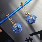 Crochet jewelry pendants