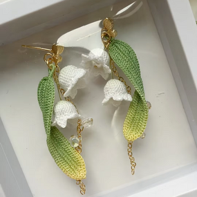 Crochet Earring Manufacturer - OEM/ODM Custom Floss Lily of the Valley