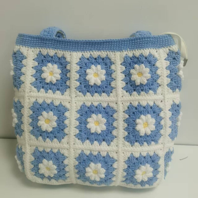 Crochet Bag Manufacturer - OEM/ODM Custom Floral Amigurumi Leisure Tote