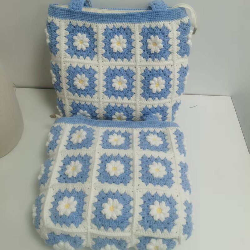 Crochet Bag Manufacturer - OEM/ODM Custom Floral Amigurumi Leisure Tote