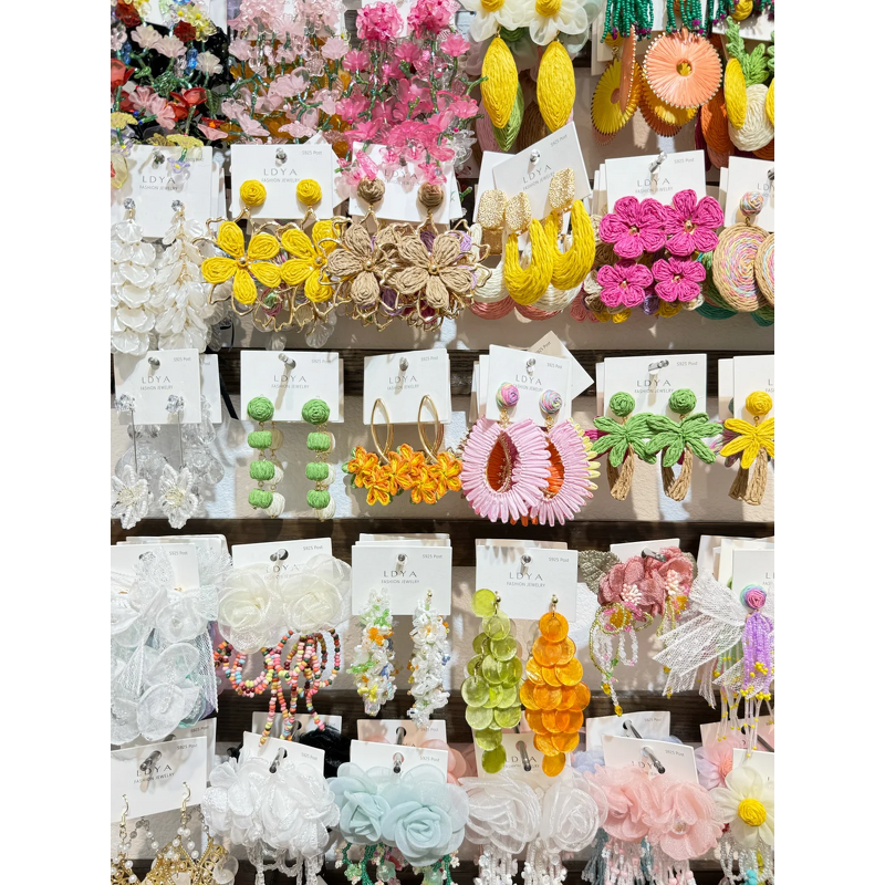 Crochet Earring Manufacturer - OEM/ODM Custom Raffia Tassel Boho Beach