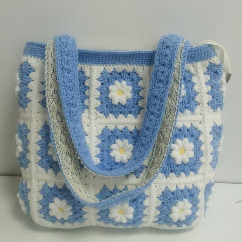 Crochet Bag Manufacturer - OEM/ODM Custom Floral Amigurumi Leisure Tote
