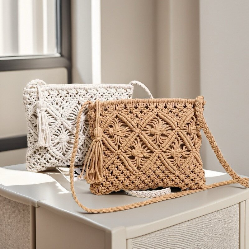 Crossbody Bag Manufacturer - OEM/ODM Custom Mori Cotton Rope Woven