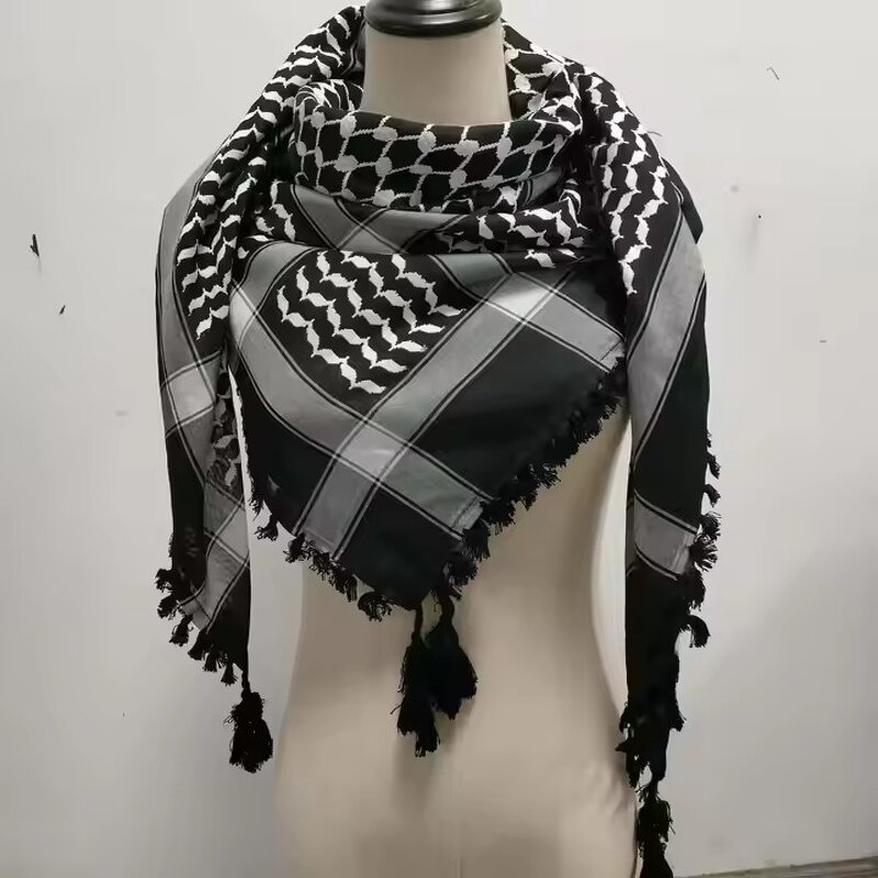Shemagh Scarf Manufacturer - OEM/ODM Custom Woven Keffiyeh Arab Palestine