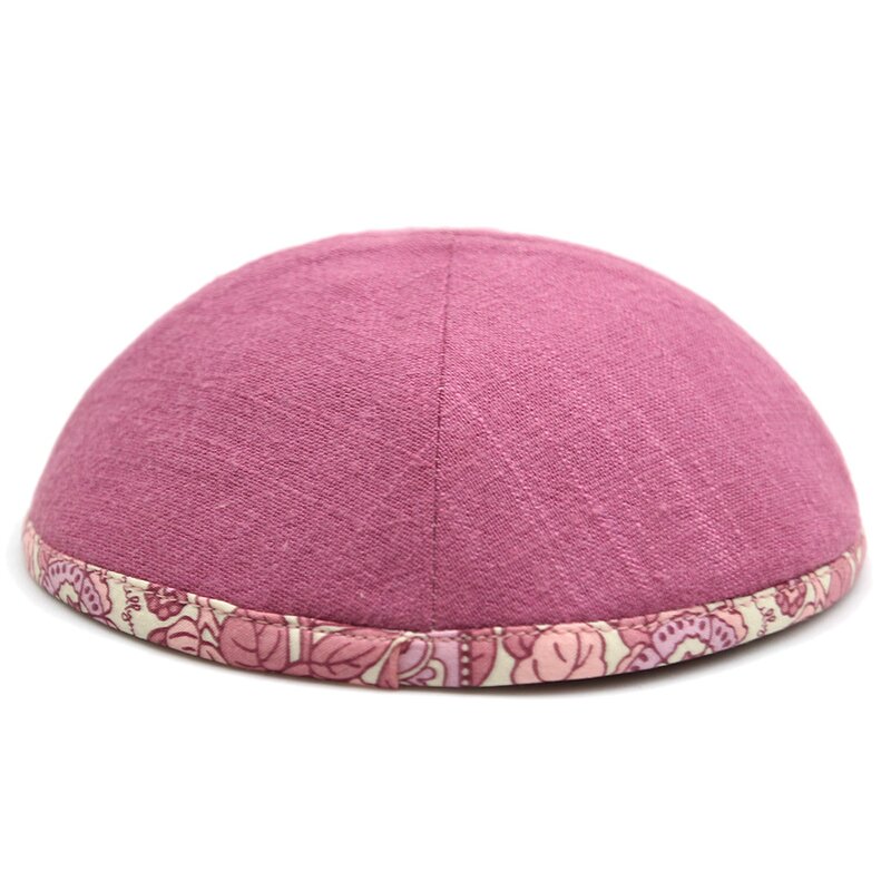 Kippa Manufacturer - OEM/ODM Custom Solid Color Cotton Hemp Jewish