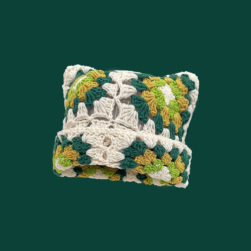 Wool Hat Manufacturer - OEM/ODM Custom Female Crocheted Granny Square Cat