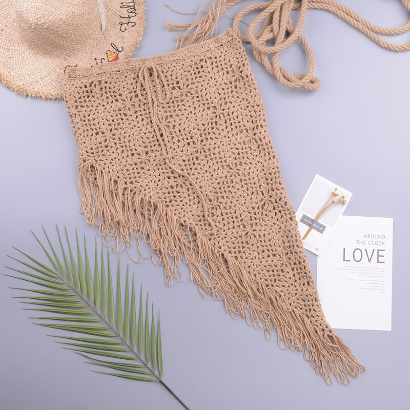 Beach Dress Manufacturer - OEM/ODM Custom Boho Crochet Cover Up Skirt