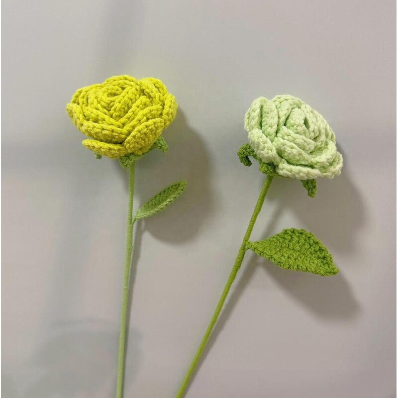 Crochet Rose Manufacturer - OEM/ODM Custom Handmade French Rose Finished