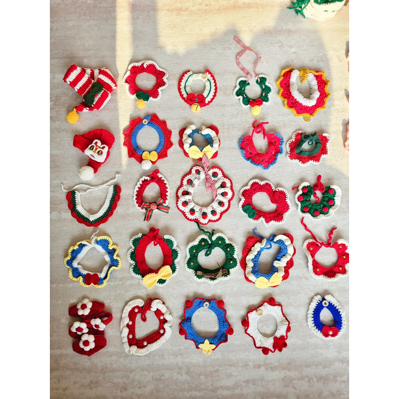 Pet Collar Manufacturer - OEM/ODM Custom Crochet Cat Amigurumi Dog Bib