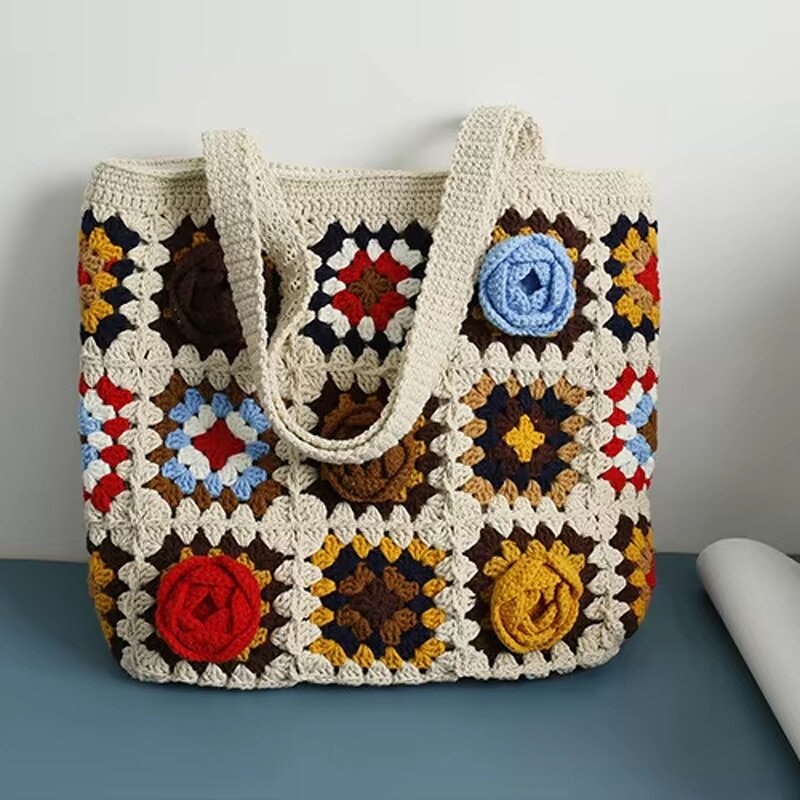 Crochet Shoulder Bag Manufacturer - OEM/ODM Custom Fashion Feminine Bag