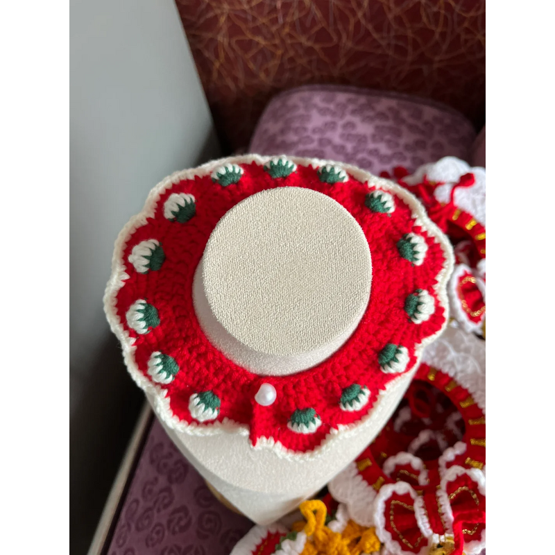 Pet Collar Manufacturer - OEM/ODM Custom Crochet Cat Amigurumi Dog Bib