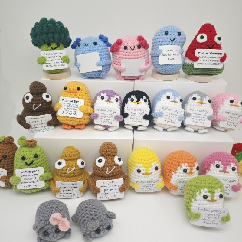 Crochet Ornament Manufacturer - OEM/ODM Custom Handmade Penguin Cross Stitch