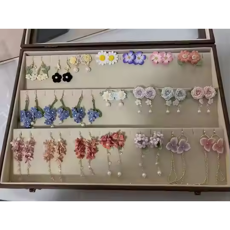 Crochet Earring Manufacturer - OEM/ODM Custom Cotton Flower Micro Hook